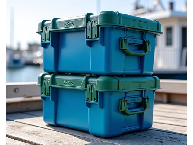 Stackable modular tackle storage system on a boat deck